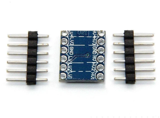 Alt view image 6 of 6 - AJMRTC 10Pcs 4 Channel I2C IIC Logic Level Converter Module, Bi-Directional 3.3V to 5V Voltage Shifter for Cross-Voltage MCU and Sensor Communication
