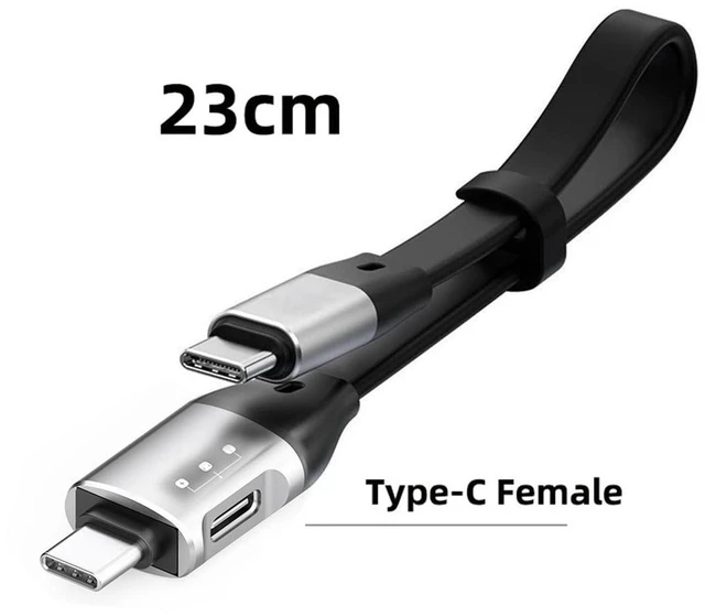 Alt view image 5 of 7 - AJMRTC USB C 1 to 2 OTG Splitter Cable, 10Gbps Data, PD 65W Fast Charging, Type-C OTG Adapter for iPhone 15 16, External Sound Card, DAC, SSD Hard Drive, Digital Headphones