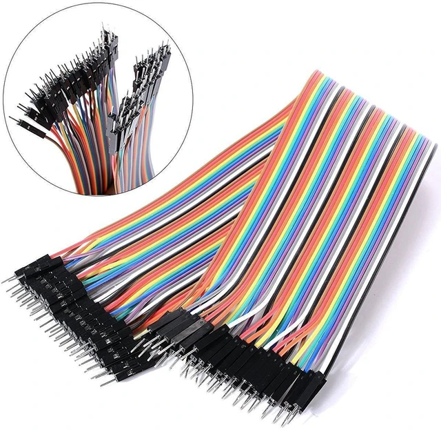 Alt view image 3 of 7 - AJMRTC 120Pcs Breadboard Jumper Wire Kit, 3 Sets × 40Pcs Male to Male, Male to Female, Female to Female Flexible Connecting Leads for Solderless Breadboard Prototyping