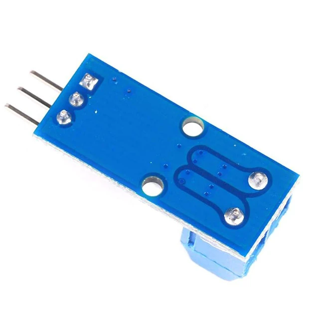 Alt view image 2 of 6 - AJMRTC 2Pcs ACS712 30A Hall Effect Current Sensor Module, Analog Output AC DC Current Detection Module for Arduino DIY Power Current Monitoring