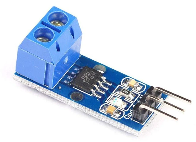 Alt view image 4 of 6 - AJMRTC 2Pcs ACS712 30A Hall Effect Current Sensor Module, Analog Output AC DC Current Detection Module for Arduino DIY Power Current Monitoring