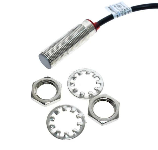 Alt view image 2 of 4 - AJMRTC 2Pcs NJK-5002C Hall Effect Proximity Sensor Switch, NPN 3-Wire Normally Open Magnetic Detection Sensor for Motor Speed Counting, Automatic Control