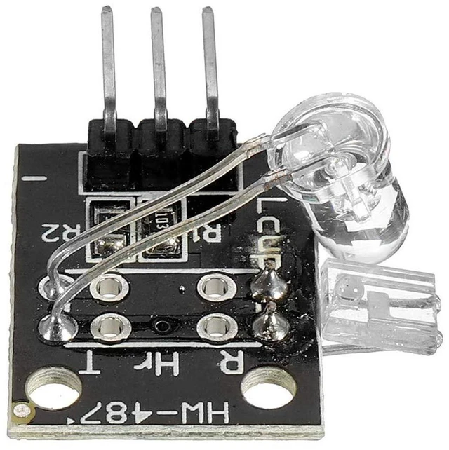 Alt view image 3 of 4 - AJMRTC 5Pcs 5V Heartbeat Sensor Module, Finger Pulse Heart Rate Detection Measuring Module for Arduino STM32 Bio-Signal Monitoring DIY Project