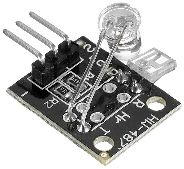 Alt view image 2 of 4 - AJMRTC 5Pcs 5V Heartbeat Sensor Module, Finger Pulse Heart Rate Detection Measuring Module for Arduino STM32 Bio-Signal Monitoring DIY Project