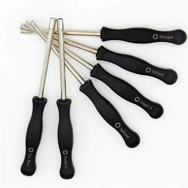 Main image of AJMRTC 6 Pack Carburetor Adjustment Tool Set, Carburetor Tune-up Adjuster Kit with 21-Teeth Spline, Common Screwdriver for 2 Cycle Small Engine Chainsaw Weed Eater Trimmer