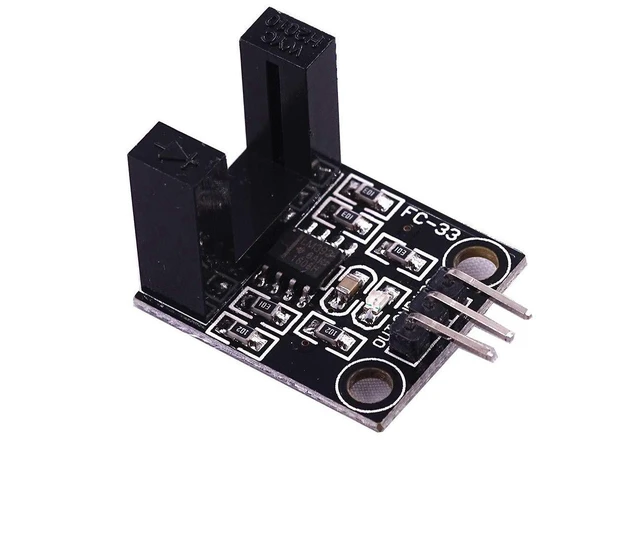 Alt view image 2 of 5 - AJMRTC 5Pcs LM393 Opposite-Type Infrared Correlation Photoelectric Count Sensor Module, Slotted IR Beam Interruption Detector with Digital Output for Speed Measurement, Object Counting, Arduino DIY