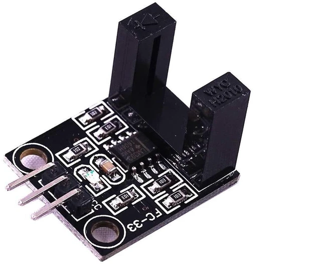 Alt view image 3 of 5 - AJMRTC 5Pcs LM393 Opposite-Type Infrared Correlation Photoelectric Count Sensor Module, Slotted IR Beam Interruption Detector with Digital Output for Speed Measurement, Object Counting, Arduino DIY