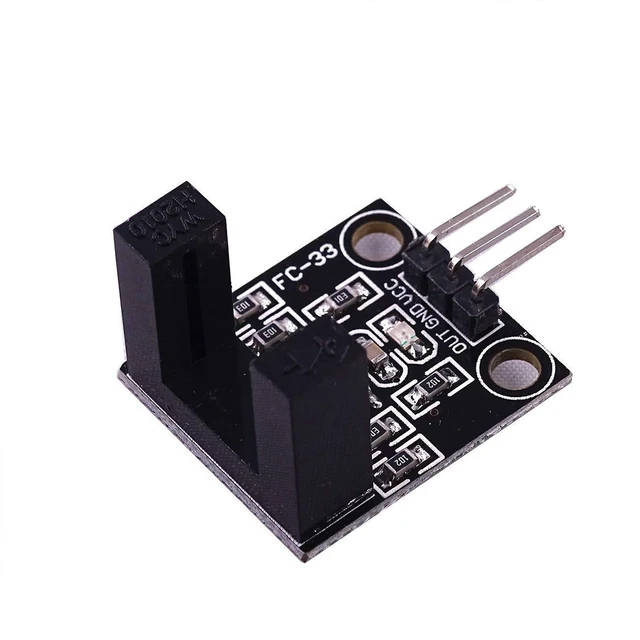 Alt view image 5 of 5 - AJMRTC 5Pcs LM393 Opposite-Type Infrared Correlation Photoelectric Count Sensor Module, Slotted IR Beam Interruption Detector with Digital Output for Speed Measurement, Object Counting, Arduino DIY