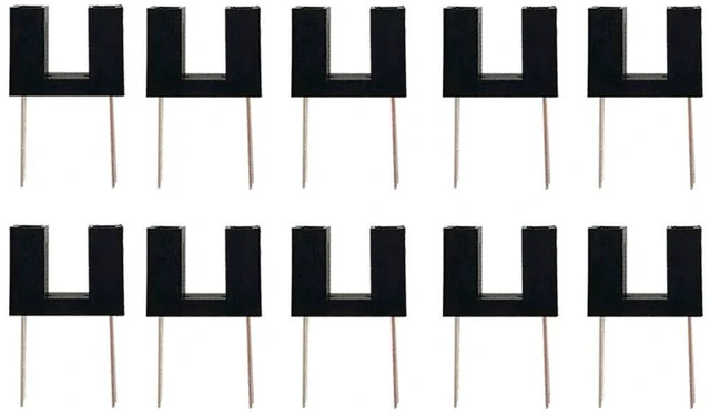 Alt view image 5 of 6 - AJMRTC 20Pcs ITR9608 ITR9608F DIP-4 Photo Interrupter Sensor, Slotted Optical Optocoupler Infrared Beam Break Sensor for Counting, Speed Detection, Arduino Electronic DIY