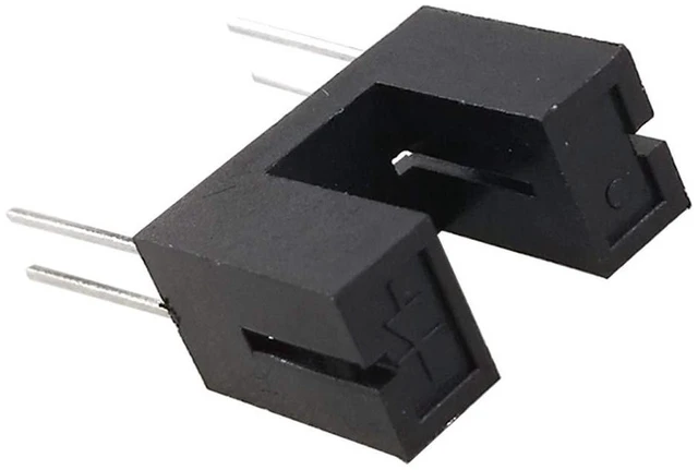 Alt view image 3 of 6 - AJMRTC 20Pcs ITR9608 ITR9608F DIP-4 Photo Interrupter Sensor, Slotted Optical Optocoupler Infrared Beam Break Sensor for Counting, Speed Detection, Arduino Electronic DIY