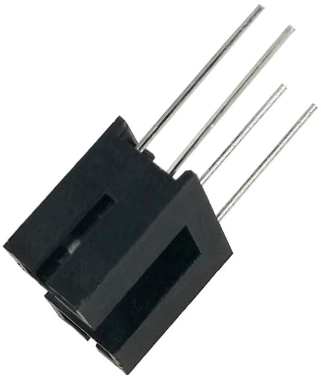Alt view image 2 of 6 - AJMRTC 20Pcs ITR9608 ITR9608F DIP-4 Photo Interrupter Sensor, Slotted Optical Optocoupler Infrared Beam Break Sensor for Counting, Speed Detection, Arduino Electronic DIY