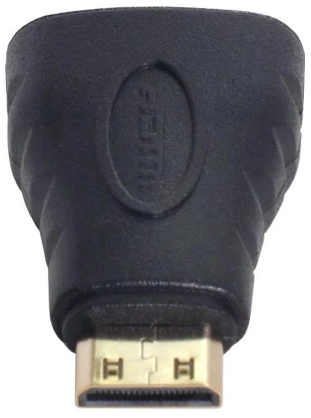 Alt view image 5 of 6 - AJMRTC Mini HDMI Male to HDMI Female Adapter, Mini HDMI Type C to HDMI Type A Female Converter, 4K 60Hz High Speed Connector for Camera, Camcorder, Tablet, DSLR, Laptop, Projector