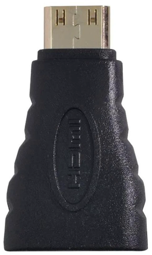 Alt view image 2 of 6 - AJMRTC Mini HDMI Male to HDMI Female Adapter, Mini HDMI Type C to HDMI Type A Female Converter, 4K 60Hz High Speed Connector for Camera, Camcorder, Tablet, DSLR, Laptop, Projector