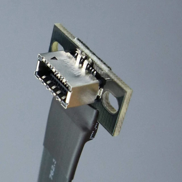 Alt view image 5 of 6 - AJMRTC USB3.1 Gen2 Type-E Male to Type-E Female Internal Extension Cable, 10CM, with Mounting Screw Holes, 10Gbps High Speed Internal Front Panel Header Extension Cord for Desktop Motherboard