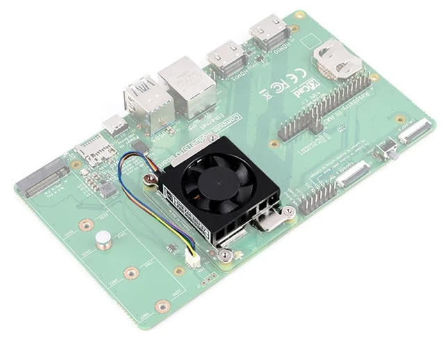 Alt view image 3 of 6 - AJMRTC M8004 5V PWM Cooling Fan, Low Noise Radiator Replacement Fan for Raspberry Pi CM5 Compute Module 5, 4Pin PWM Speed Adjustable Silent Axial Fan for CM5 IO Board, Embedded & Industrial Carrier