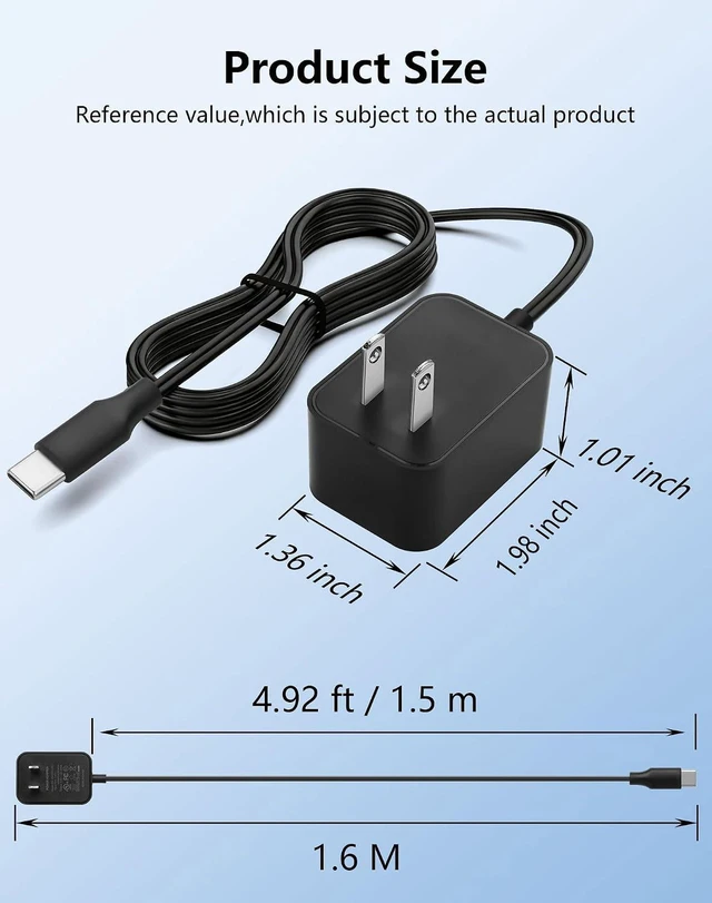 Alt view image 3 of 7 - AJMRTC 12V 1A AC to USB-C Power Adapter, AC 100-240V to 12V Type-C Transformer Charger Power Supply for Camera, Router, LED Strip, Small Electronics