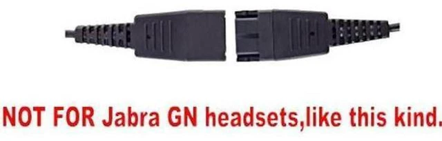 Alt view image 3 of 5 - AJMRTC QD Quick Disconnect Headset to USB Adapter Cable, Inline Volume & Mic Mute Control Cord for Call Center QD Headset, PC Laptop VOIP Softphone