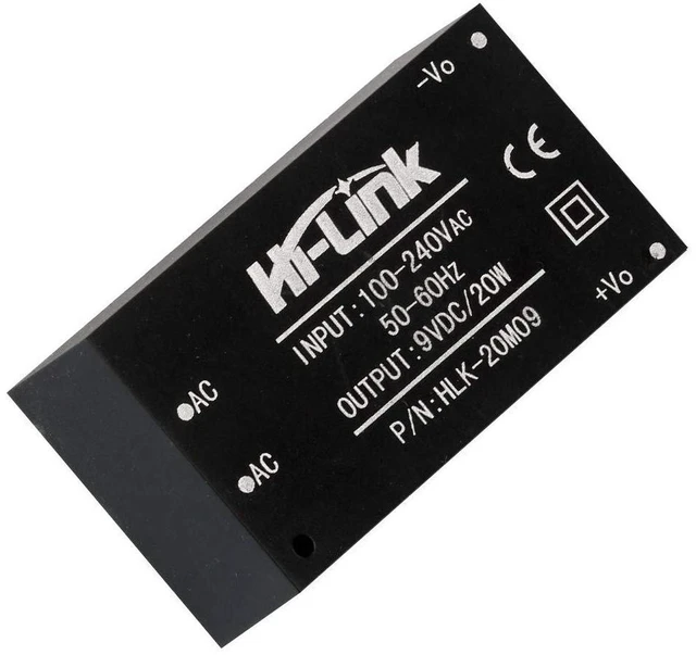 Alt view image 7 of 7 - AJMRTC HLK-20M09 AC-DC Isolated Switching Power Supply Module, 85-265V AC to 9V DC 20W Step-Down Converter Module for Smart Home Equipment, Electronic DIY, 1 PCS