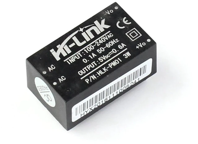 Alt view image 2 of 7 - AJMRTC HLK-PM01 AC-DC Isolated Power Supply Module, 90-264V AC to 5V DC 3W Step-Down Switching Converter, Low Ripple Isolated Power Board for Smart Home Sensor, Relay, IoT Circuit (2 PCS)