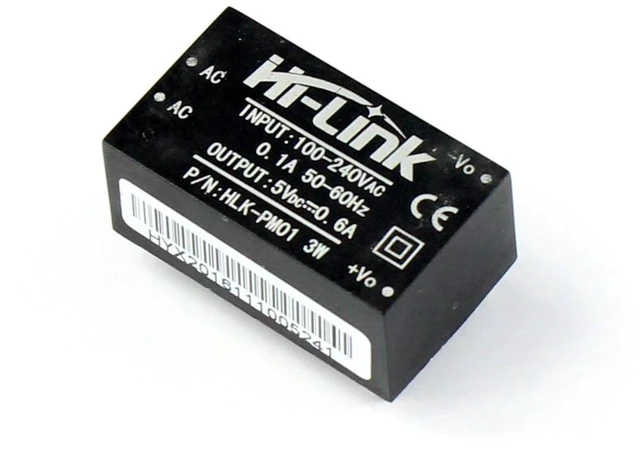 Alt view image 3 of 7 - AJMRTC HLK-PM01 AC-DC Isolated Switching Power Supply Module, 90-264V AC to 5V DC 3W 600mA Step-Down Converter, Low Ripple Isolated Power Board for Smart Home Switch, IoT Sensor, Relay Circuit (5 PCS)