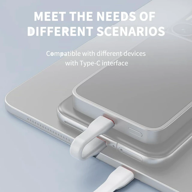Alt view image 5 of 7 - AJMRTC JY-CC 90 Degree USB-C to USB-C Short Cable, 40Gbps / 20Gbps Super Speed Data Transfer, PD 240W Fast Charging, 8K Video Output, Grey 74mm Flat Cable for Laptop, Tablet, Docking Station