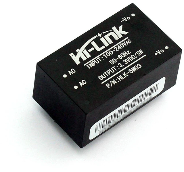Alt view image 4 of 5 - AJMRTC HLK-5M03 AC-DC Isolated Switching Power Supply Module, 85-265V AC to 3.3V DC 5W Isolation Converter for Smart Home IoT Circuit