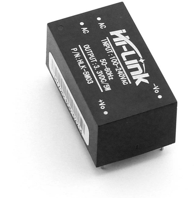 Alt view image 5 of 5 - AJMRTC HLK-5M03 AC-DC Isolated Switching Power Supply Module, 85-265V AC to 3.3V DC 5W Isolation Converter for Smart Home IoT Circuit