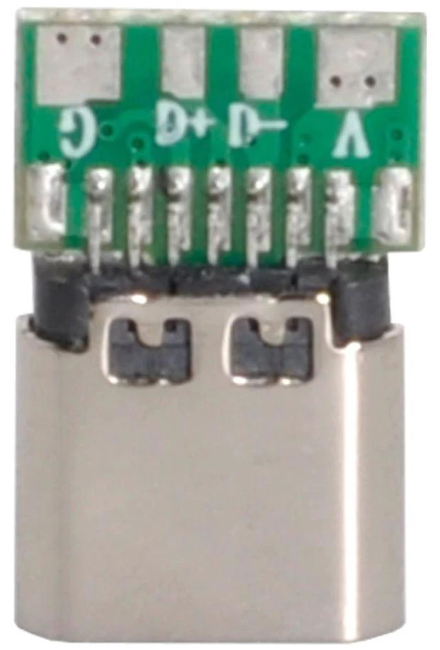 Alt view image 3 of 7 - AJMRTC 10 Pack USB 2.0 Type-C 4Pin Female Solder Connector, DIY Repair Replacement Socket Port, Solderable Adapter for OD 3.0mm Cable, USB-C Jack for Cable Making and Electronic DIY