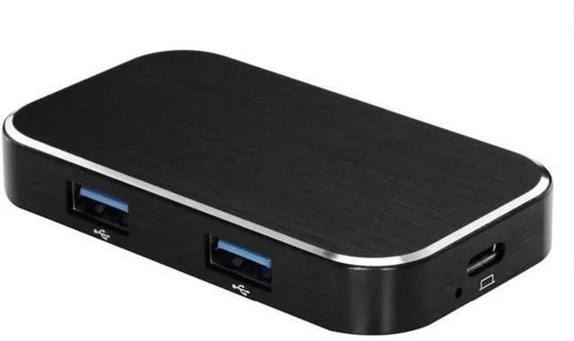 Alt view image 2 of 6 - AJMRTC 5-in-1 USB-C Multiport Hub, HDMI 2.0 4K@60Hz Video Output, Thunderbolt 3 Compatible Type-C Adapter with USB3.0, PD Charging for Laptop, Tablet and Smartphone
