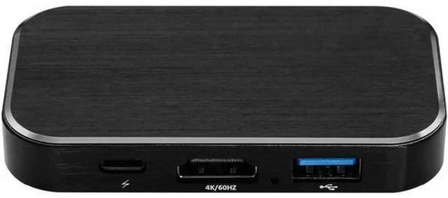 Alt view image 4 of 6 - AJMRTC 5-in-1 USB-C Multiport Hub, HDMI 2.0 4K@60Hz Video Output, Thunderbolt 3 Compatible Type-C Adapter with USB3.0, PD Charging for Laptop, Tablet and Smartphone