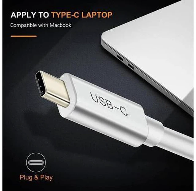 Alt view image 2 of 6 - AJMRTC USB C Ethernet Hub, Type-C to USB 3.0 + RJ45 Gigabit LAN Network Adapter, Plug and Play for Windows 10, Xiaomi Mi Box, Laptop, Android TV, Tablet