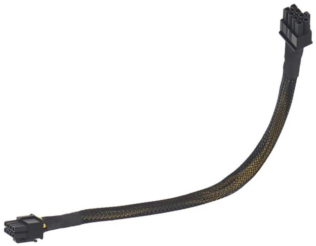 Alt view image 4 of 6 - AJMRTC 8Pin to 8Pin GPU Power Cable, 50cm Proprietary Server Graphics Card Power Cord for Dell Precision T5810 T5820 Workstation GPU Upgrade