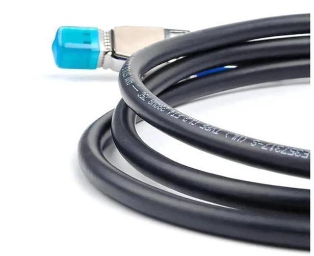 Alt view image 5 of 7 - AJMRTC 12G External Mini SAS HD SFF-8644 to SFF-8644 Cable, 1M / 3.3ft SAS 3.0 12Gbps Twinaxial Cable for Server, RAID Controller, JBOD, Storage Enclosure