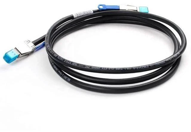 Alt view image 4 of 7 - AJMRTC 12G External Mini SAS HD SFF-8644 to SFF-8644 Cable, 1M / 3.3ft SAS 3.0 12Gbps Twinaxial Cable for Server, RAID Controller, JBOD, Storage Enclosure