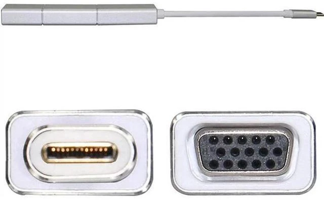 Alt view image 2 of 5 - AJMRTC All in 1 USB C 3.1 Type-C to Mini DisplayPort Adapter, 4K@60Hz Type C Male to Mini DP Female Converter, DP Alt Mode for Laptop, Monitor, Projector, Video Display