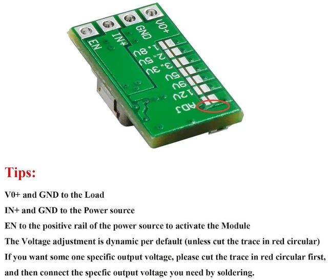 Alt view image 2 of 6 - AJMRTC 10Pcs Mini DC-DC Step Down Buck Converter Module, 12-24V Input to 5V 3A Fixed Output Voltage Regulator Board for DIY Electronics, LED, Arduino, Circuit Power Supply