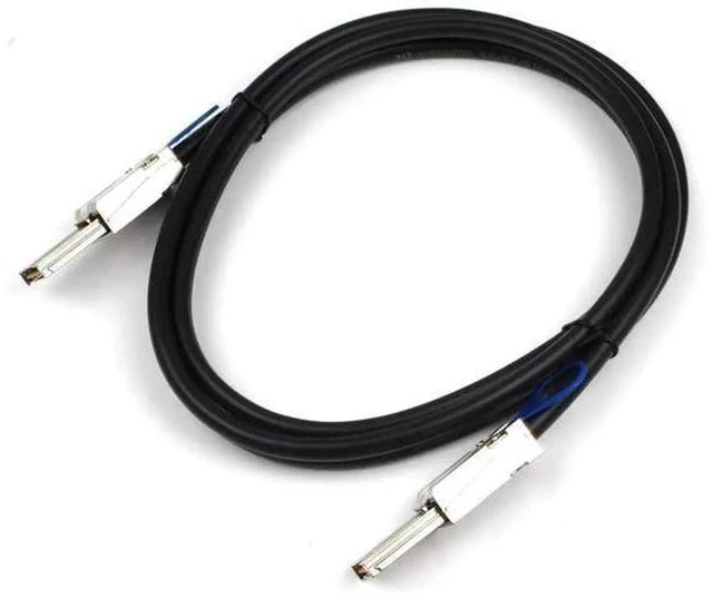 Main image of AJMRTC Mini SAS 26Pin SFF-8088 to SFF-8088 External Cable, 2M / 6.6FT SAS 2.0 6Gbps High Speed Data Cord for RAID HBA Card, JBOD, Server Storage Enclosure