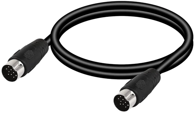 Main image of AJMRTC DIN 13 Pin Male to Male Electrical Signal Control Cable, UL2919 Certified OD9.0mm 13PIN DIN Extension Cord for Industrial Equipment, Radio, Audio Signal Transmission