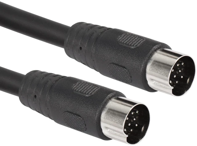 Alt view image 4 of 5 - AJMRTC DIN 13 Pin Male to Male Electrical Signal Control Cable, UL2919 Certified OD9.0mm 13PIN DIN Extension Cord for Industrial Equipment, Radio, Audio Signal Transmission