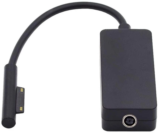 Main image of AJMRTC 65W DC 4.5x3.0mm Jack Charging Cable, 20V Adjustable 15V24V Power Conversion Cord for Microsoft Surface Pro 3 4 5 6 7 8 9, Surface Book Pro Portable Charging Converter Cable