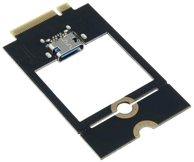 Alt view image 4 of 7 - AJMRTC M.2 B Key WWAN 4G LTE Module Adapter Card, NGFF M.2 B-Key to USB-C Expansion Board with Dual TF / Dual Nano SIM Slot, Compatible with 3042 & 3052 WWAN 3G/4G/5G Communication Module
