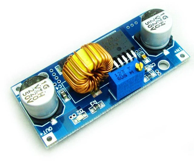 Alt view image 3 of 5 - AJMRTC 3 Pack XL4015 DC-DC Buck Converter Step Down Module, 4-38V Input to 1.25-36V Output 5A Adjustable Voltage Regulator Power Supply Board for DIY Electronics