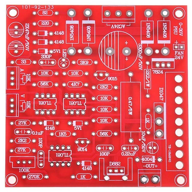 Alt view image 5 of 7 - AJMRTC 0-30V 2mA-3A Adjustable DC Regulated Power Supply DIY Kit, Constant Voltage Constant Current Module with Short Circuit Overcurrent Protection for Lab, Electronic Repair, DIY Circuit Testing