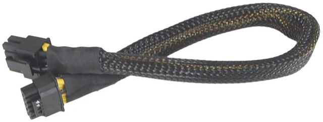 Alt view image 2 of 6 - AJMRTC 30cm 8Pin to 16Pin 12VHPWR GPU Power Conversion Cable, Compatible with Dell Precision T5810 T5820 Workstation, for RTX 4090 PCIe 4.0 Graphics Card Upgrade