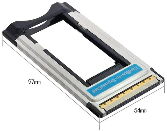 Alt view image 2 of 6 - AJMRTC ExpressCard 34mm to 54mm PCMCIA Converter Adapter, Express Card to PC Conversion Card for Laptop Expansion
