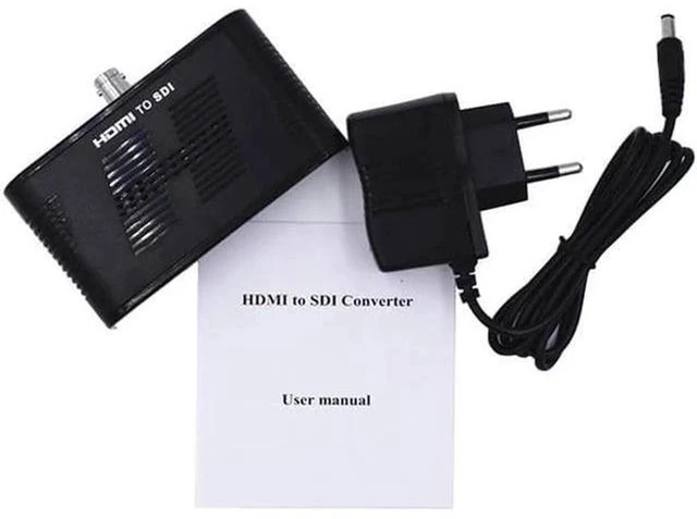 Alt view image 2 of 6 - AJMRTC Mini HDMI to SDI Converter, HDMI Embedded Audio to SD-SDI HD-SDI 3G-SDI Video Adapter, 720P 1080P@60Hz Auto Detection for Broadcast Camera, Monitor, Video Switcher