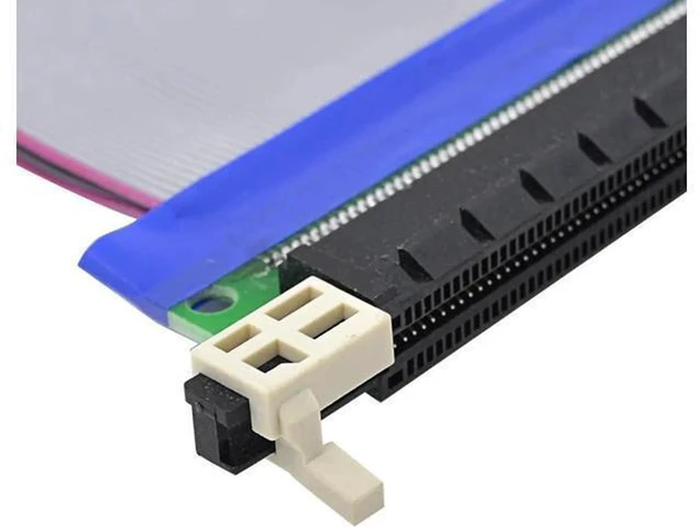 Alt view image 3 of 5 - AJMRTC PCIe X16 to X16 Riser Card, PCI Express Flexible Ribbon Extension Cable, Gen4 Compatible 16GT/s, EMI Shielded Flat Extender for GPU Vertical Mount ATX BTX Gaming Chassis Custom Mod