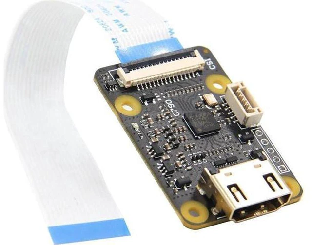 Alt view image 3 of 6 - AJMRTC C790 HDMI to CSI-2 Adapter Module, TC358743XBG Bridge with I2S Audio, 1080P@60fps Video Capture for Raspberry Pi 5 4B 3B+ Zero CM4 PiKVM BliKVM Build