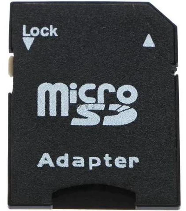 Alt view image 5 of 5 - AJMRTC 10Pcs Micro SD TF to SDHC SDXC Memory Card Adapter, Black Micro TransFlash to Standard SD Card Converter, Gold Plated Contacts for Camera Card Reader Laptop
