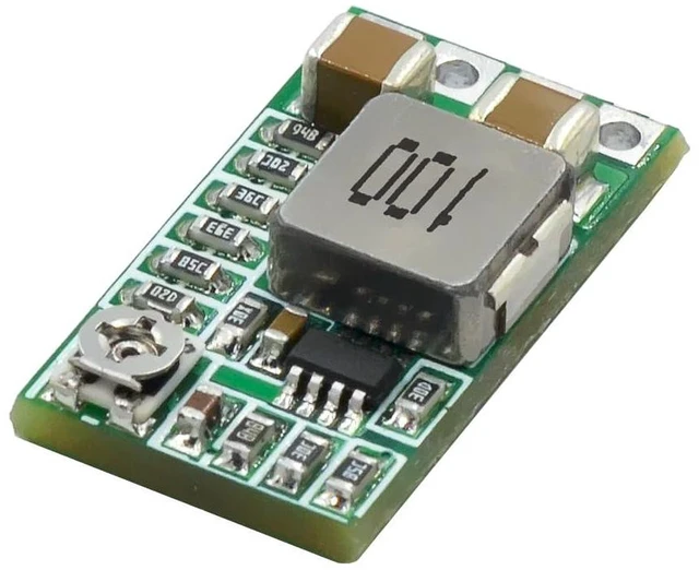 Alt view image 6 of 6 - AJMRTC 10pcs Mini DC-DC Buck Converter Step Down Power Module, 12V-24V Input to 5V 3A Fixed Output, Efficient Voltage Regulator Board for DIY Electronics, LED, Raspberry Pi, MCU